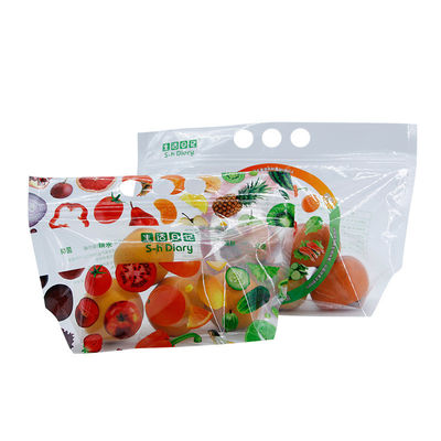 Sacos de embalagem vegetais do polietileno OPP, saco do armazenamento do fruto de L260mm