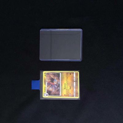 Luva 64*89mm do cromo de coleção de Yugioh Penny Transparent 3x4
