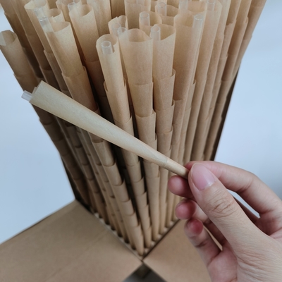 Tamanho orgânico pre rolado dos cones 1/4 do cânhamo 17g feito da fibra de bambu natural