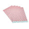 Sacos Compostable cor-de-rosa recicláveis da camisa de T, sacos 9x12 polis biodegradáveis de 100%