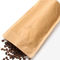 o saco de papel k biodegradável do café 16oz levanta-se a parte inferior lisa