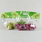 O empacotamento plástico de legume fresco do fechamento do fecho de correr do refrigerador ensaca a espessura 80-300mic