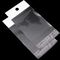 O saco de plástico transparente autoadesivo de Opp, encabeçamento do presente dos artigos de papelaria de 2mil/0.05mm ensaca o empacotamento