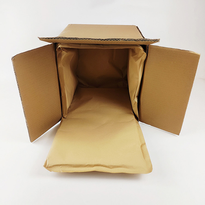 Eco-friendly Side Road Reciclável papel kraft revestimentos térmicos de lã Material de caixa Cooler Liner