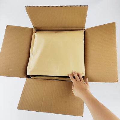 Eco-friendly Side Road Reciclável papel kraft revestimentos térmicos de lã Material de caixa Cooler Liner